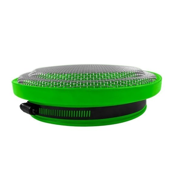 6" (Green) Turbo Screen Guard With Velocity Stack - S&B 77-3008