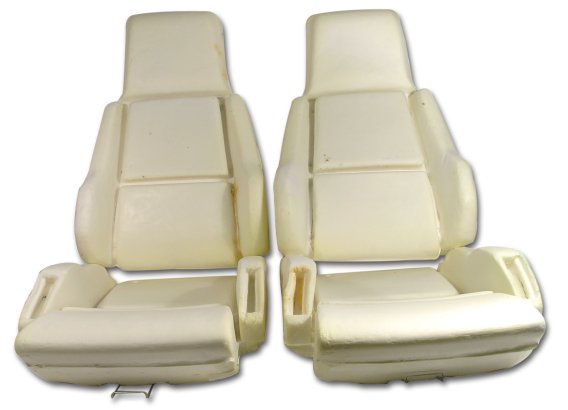 1984-1988 C4 Corvette Sport Seat Foam 4 Piece Set