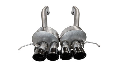 Corsa 2015-2019 Chevrolet Corvette C7 Z06 6.2L 2.75in Xtreme Axle-Back w/ Dual NPP & Quad Black T...