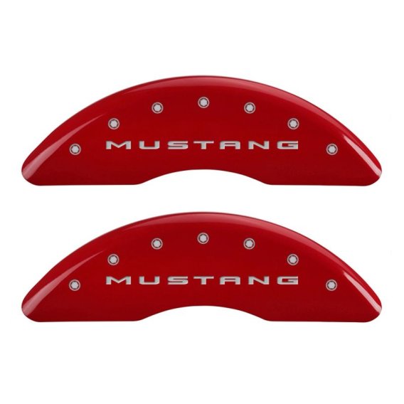 2015-2019 Ford Mustang 5.0 MGP Caliper Covers Red