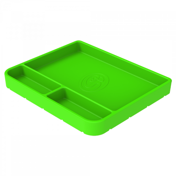 Tool Tray Silicone Medium Color Lime Green S&B 80-1000M