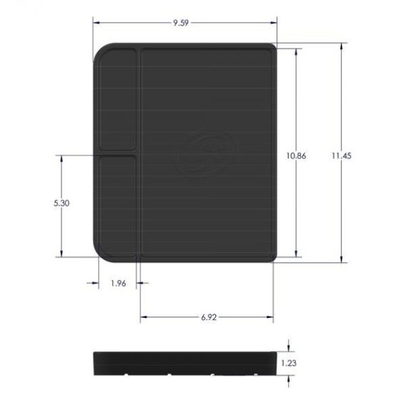 Medium - Pink Silicone Tool Tray - S&B 80-1003M