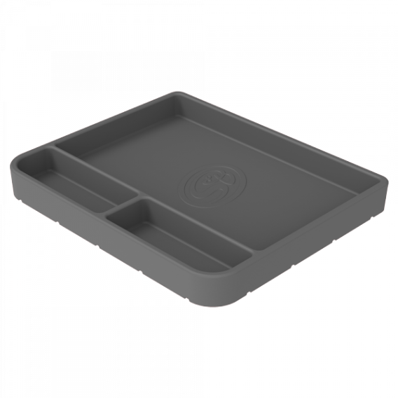 Medium - Charcoal Silicone Tool Tray - S&B 80-1004M