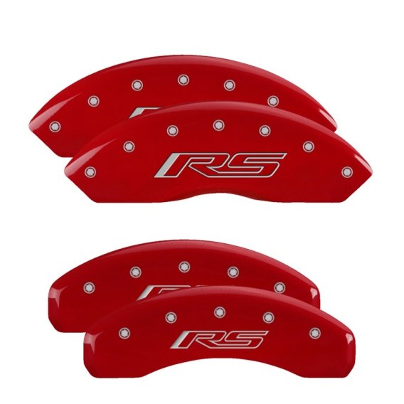 2016-2023 Camaro MGP Caliper Covers Red w/RS Logos