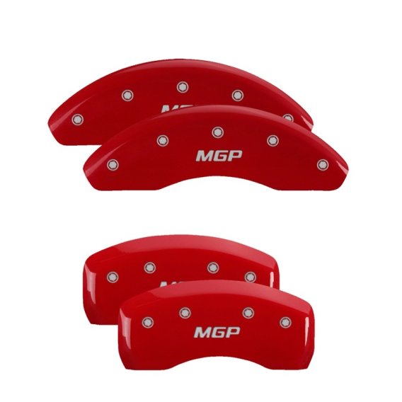 2016-2023 Camaro SS MGP Caliper Covers Red w/Camaro and SS Logo