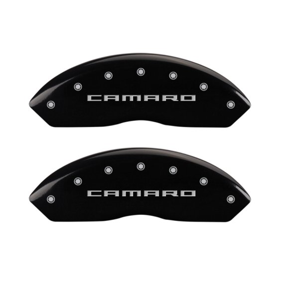 2016-2023 Camaro RS MGP Caliper Covers Black w/Camaro Logos