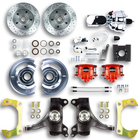 1963-1966 Chevrolet C10 Pickup  Brake Conversion Kit The Right Stuff TDC6325DZX