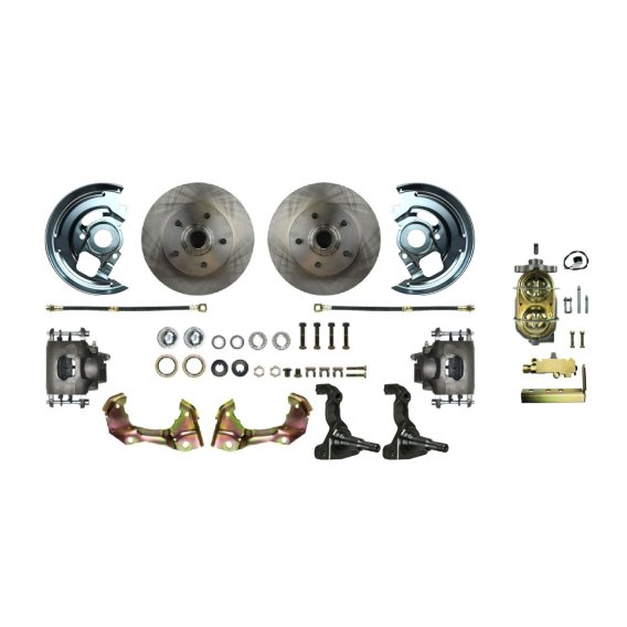 1962-1967 Chevrolet Chevy II Front Brake Conversion Kit The Right Stuff AFXSD03C