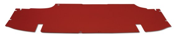 1956-1960 C1 Corvette Trunk Liner Red