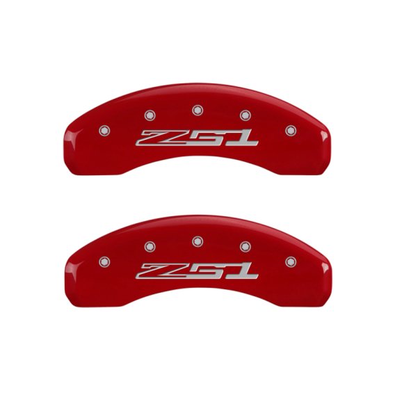 2014-2019 C7 Corvette Yellow Powder Coated Caliper Covers with Z51 Logo