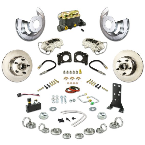 1967-1969 Mercury Cyclone Front Brake Conversion Kit The Right Stuff ZSD6708