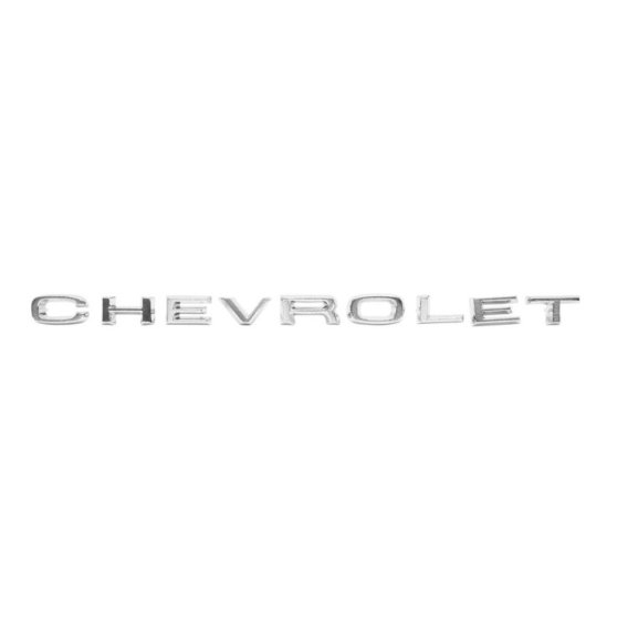 1967-1968 Chevrolet and GMC Truck Hood Letters, "Chevrolet", Sold as a Set