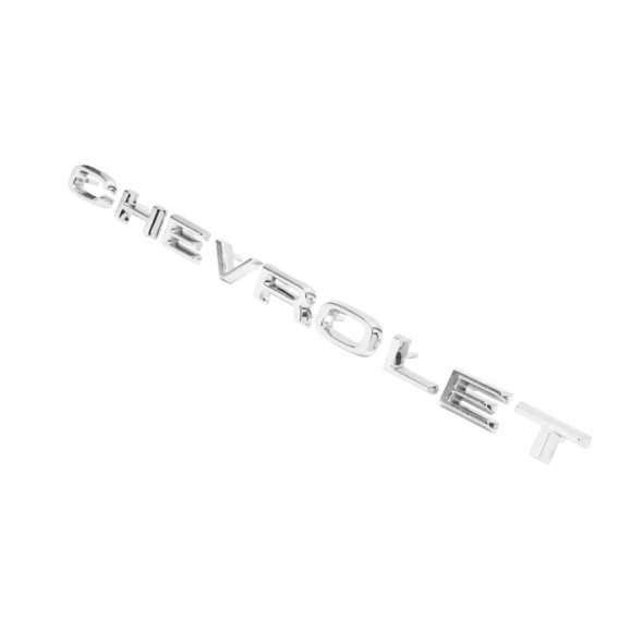 1967-1968 Chevrolet and GMC Truck Hood Letters, "Chevrolet", Sold as a Set