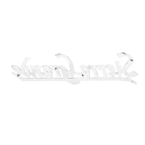 1969-1972 Chevrolet and GMC Truck Rear Quarter Emblem, "GMC Sierra Grande" Pair