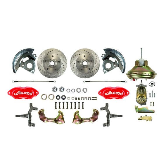 1970-1972 Chevrolet Monte Carlo Front Brake Conversion Kit The Right Stuff AFXDC32DZ