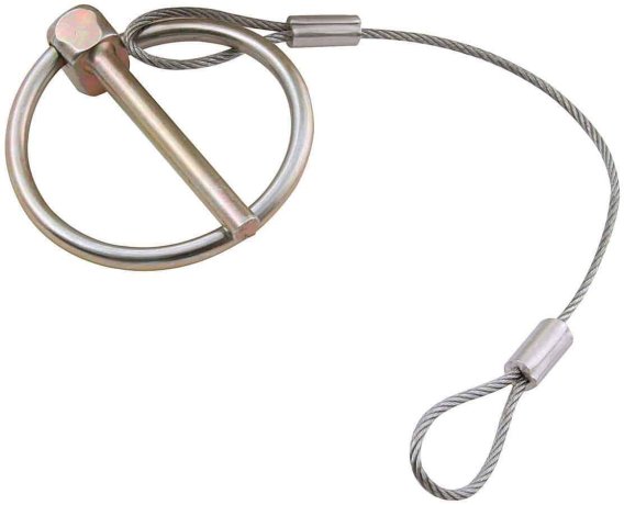 Allstar Performance ALL18460 3/16" Flip-Over Clip with Lanyard