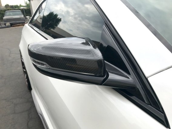 APR Performance Carbon Fiber Mirror Cap fits 2016-2019 Cadillac ATS-V