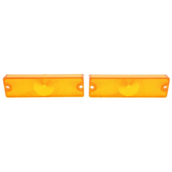 1965 Full-Size Chevrolet Parking Light Lens, Amber, Sold as a Pair