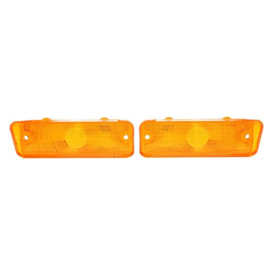 1966 Full-Size Chevrolet Parking Light Lens, Amber, Sold as a Pair