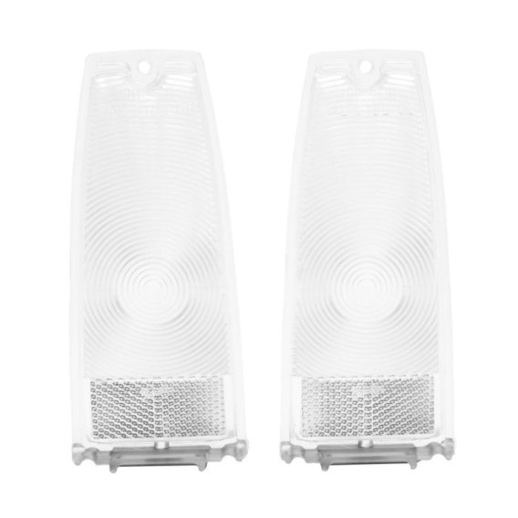 1966-1967 Chevy II and Nova Clear Tail Light Lens, Sold as a Pair