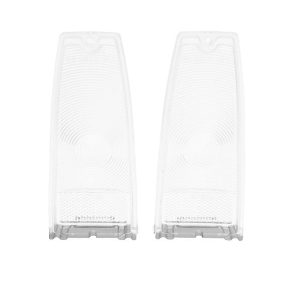 1966-1967 Chevy II and Nova Clear Tail Light Lens, Sold as a Pair