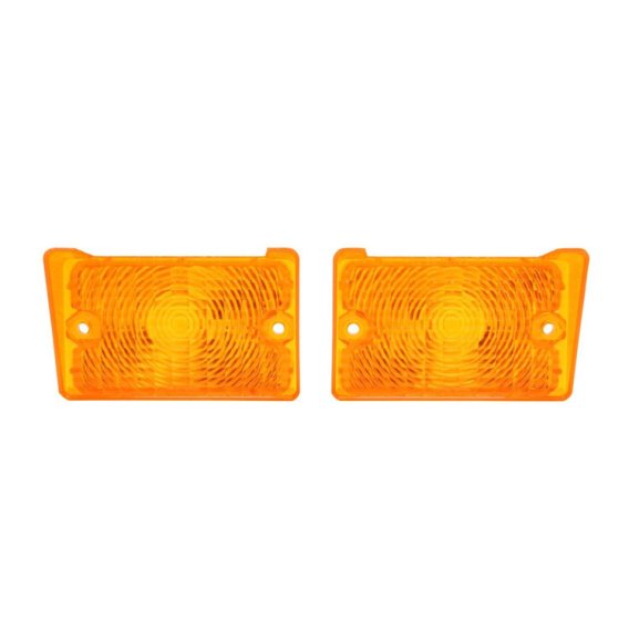 1971-1972 Nova Amber Parking Light Lens, Sold as a Pair