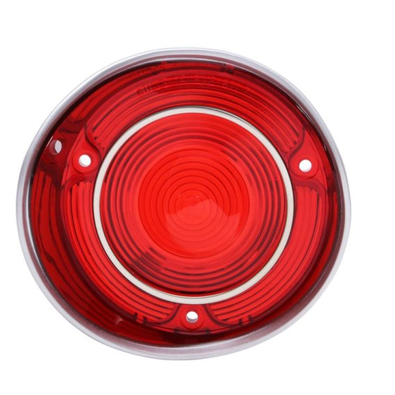 1971 Malibu & 'SS' Driver Side Tail Light Lens with Trim, Sold as Each