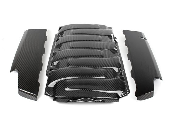 APR Performance Carbon Fiber Engine Cover Package fits 2016-up Chevrolet Camaro