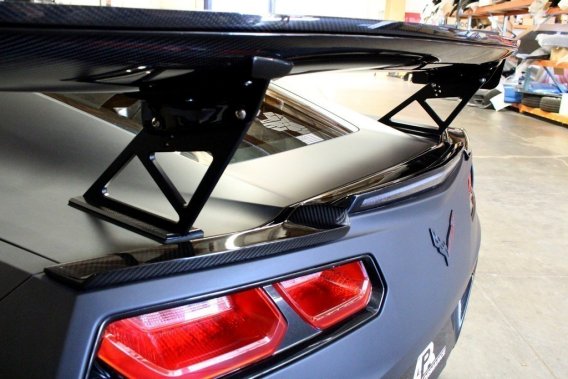 APR Performance GTC-500 Corvette/C7 Spec Wing W/ Spoiler Delete fits 2014-up Chevrolet Corvette C...