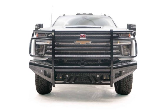 Fab Fours CH20-S4960-1 Black Steel Front Ranch Bumper