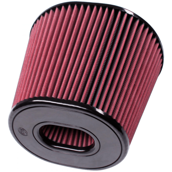 Air Filter for Competitor Intakes AFE XX-91044 Oiled Cotton Cleanable Red S&B CR-91044