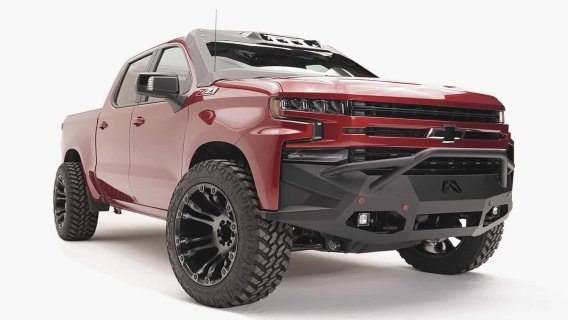 Fab Fours CS19-D4052-1 Vengeance Front Bumper For 19-20 Chevrolet Silverado 1500