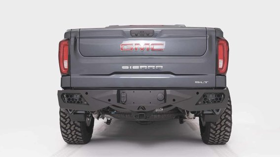 Fab Fours CS19-E4051-1 Vengeance Rear Bumper For GMC Sierra 1500 Chevrolet Silverado 1500