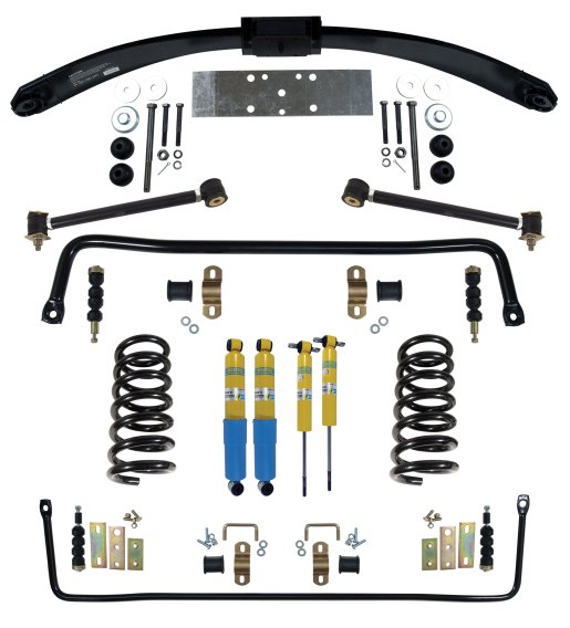 1978-79 C3 Corvette Performance Suspension System W/Fiberglass Monospring