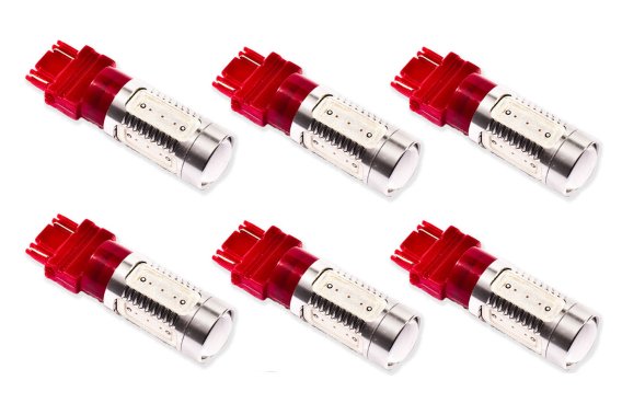 3157 LED Bulb HP11 LED Red Set of 6 Diode Dynamics DD0051H