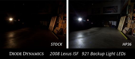 Backup LEDs for 2008-2014 Lexus IS F (pr) HP36 (210 Lumens) Diode Dynamics