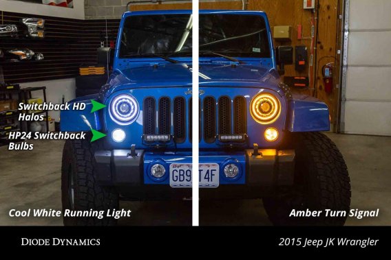 Halo Lights LED 50mm Switchback pr Diode Dynamics DD2058