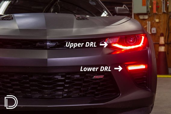 For Camaro 2016-2018 RGBW Lower DRL Boards Diode Dynamics DD2257