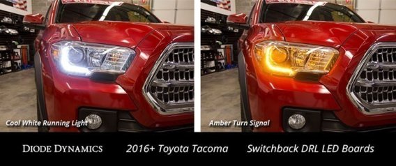 For Tacoma 2016-19 Pro-Series Amber DRL Boards Diode Dynamics DD2287