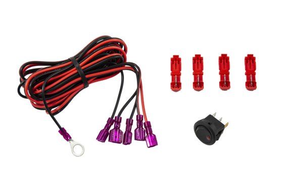 Add-on LED Switch Kit Red Diode Dynamics DD3034