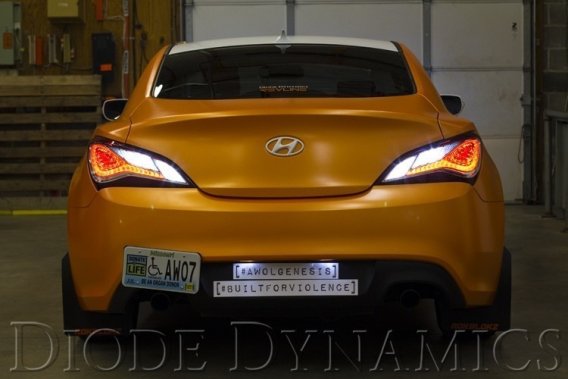 For Hyundai Genesis Coupe Tail as Turn Kit w/ Backup Stage 1 Diode Dynamics