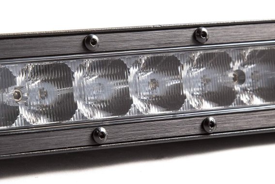 12" LED Light Bar Single Row Straight Clear Drive Ea Stage Series Diode Dynamics