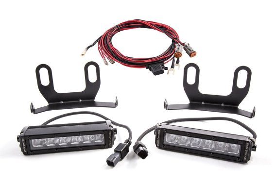 For Ram 2013 Standard Stage Series 6" Kit White Wide Diode Dynamics DD6013