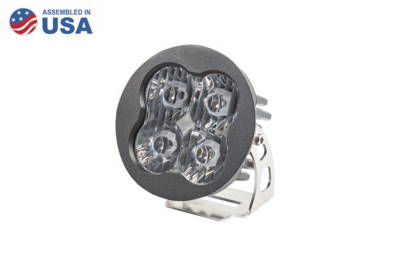 Worklight SS3 Pro White SAE Driving Round Single Diode Dynamics DD6144S