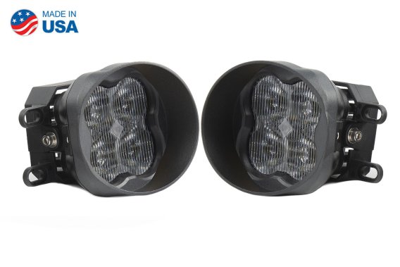 SS3 LED Fog Light Kit for 2016-19 Tacoma WHT SAE/DOT Fog Pro Diode Dynamics