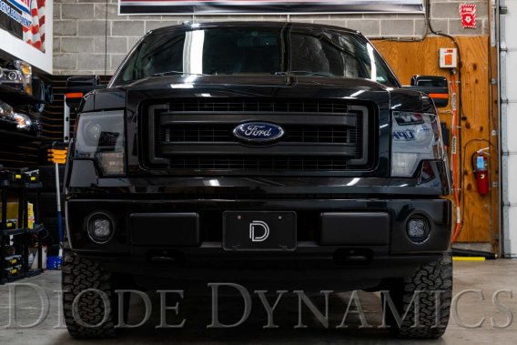 SS3 LED Fog Light Kit for 2011-14 F150 YLW SAE/DOT Fog Sport Diode Dynamics