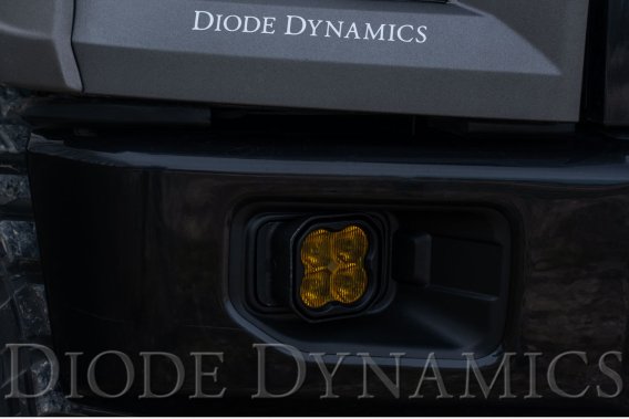 SS3 LED Fog Light Kit for 15-20 F150 Yellow SAE/DOT Fog Sport Diode Dynamics