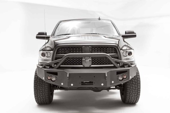 Fab Fours DR16-C4052-1 Premium Winch Front Bumper For 16-18 2500 3500