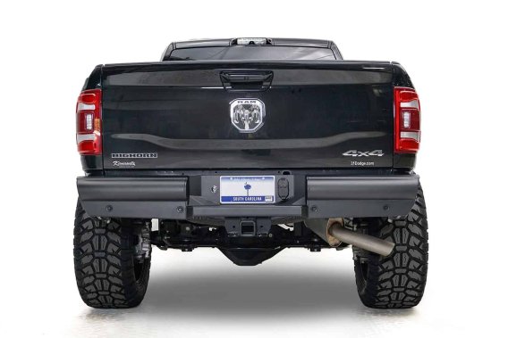 Fab Fours DR19-U4450-1 Elite Rear Bumper For 19-20 2500 3500