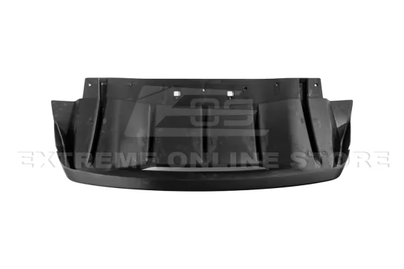 2024+ Ford Mustang Rear Finned Bumper Diffuser